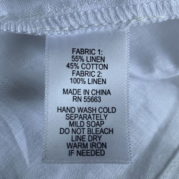 New JOIE Linen Gauze Texture Top Size SMALL tunic shirt - Picture 8 of 8